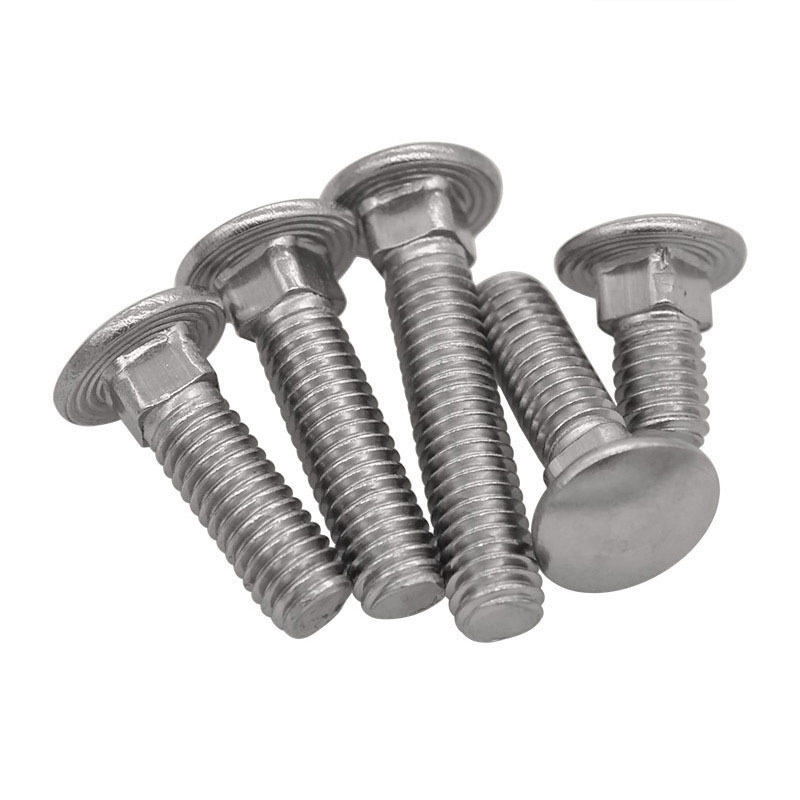 DIN603 Cup Head Square Neck Carriage Bolts High-Performance Cup Head Bolt With Nut