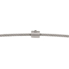 Cable Accessories Gripper Manual Lock Catch Fasteners Butterfly Buckle for 304 Stainless Steel Wire Rope Clip